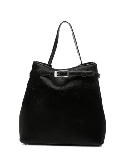 Elleme Small Belt Tote Bag In Black