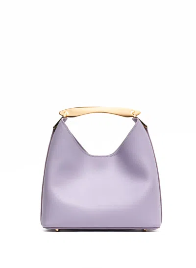Elleme Small Boomerang Leather Lilac