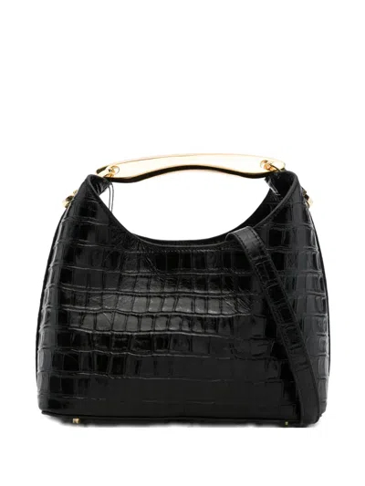 Elleme Small Boomerang Top-handle Tote Bag In Black