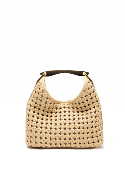 Elleme Small Boomerang Woven Leather Butter-pre Order Delivery In 4 Weeks In Brown