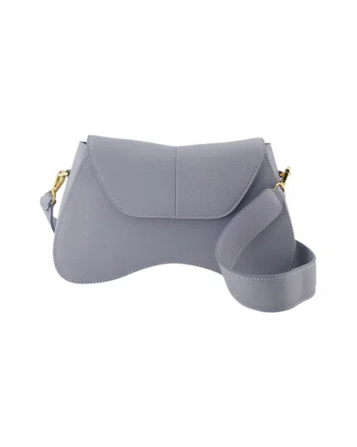 ELLEME SPACE HOBO BAG - ELLEME - GREY/BLUE - LEATHER
