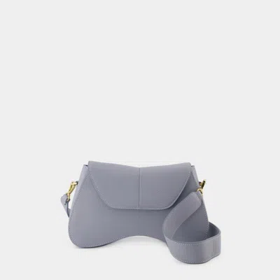 Elleme Foldover Space Hobo Bag In Grey