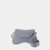 Elleme Foldover Space Hobo Bag In Grey