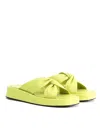Elleme Tresse Platform Lime In Yellow