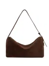 Elleme Mini Trousse Suede Double-zip Shoulder Bag