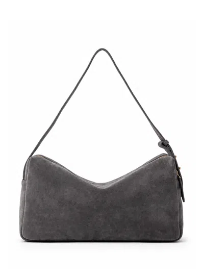 Elleme Trousse Large Suede Grey