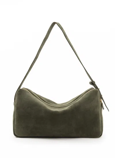 Elleme Trousse Large Suede Khaki