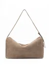 Elleme Trousse Large Suede Taupe