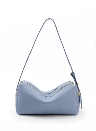 Elleme Trousse Pebbled Leather Cloud Blue