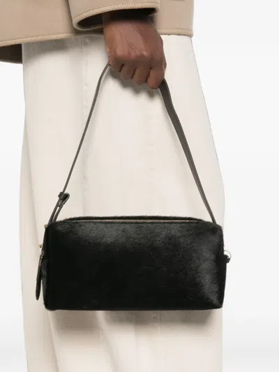 Elleme Trousse Shoulder Bag In Black