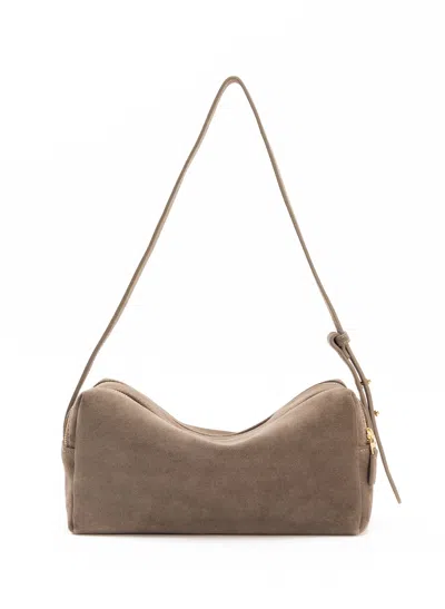 Elleme Trousse Suede Taupe
