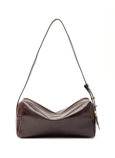 Elleme Trousse Vintage Leather Chestnut