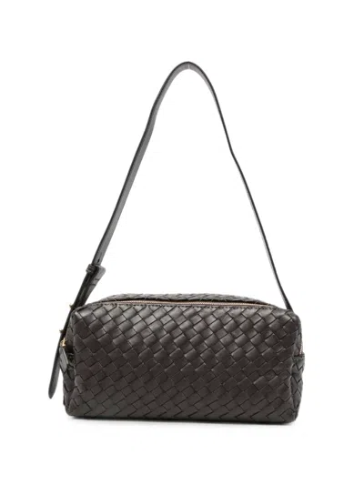 Elleme Trousse Woven Leather Cross Body Bag In Pattern