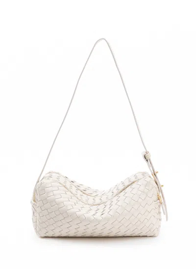 Elleme Trousse Woven Leather Ivory