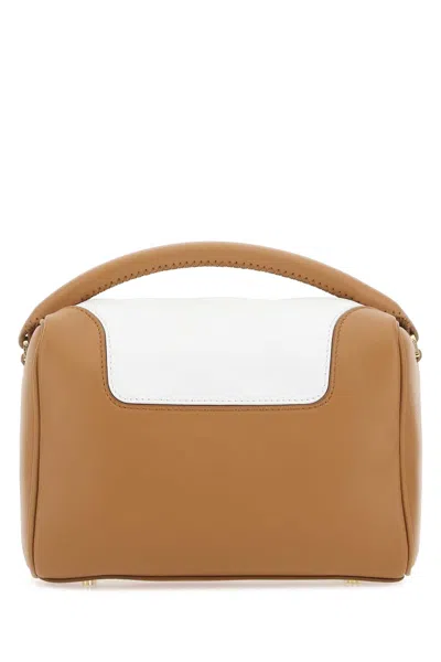 Elleme Two-tone Leather Treasure Handbag
