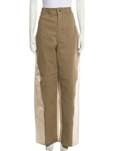 Pre-owned Elleme Wide Leg Pants W/ Tags In Neutral