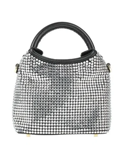 Elleme Woman Handbag Black Size - Leather, Textile Fibers