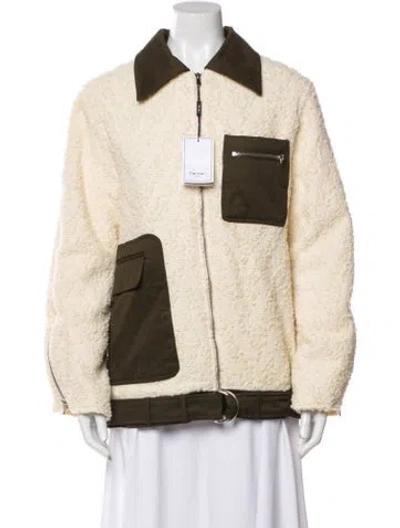 Pre-owned Elleme Wool Coat W/ Tags In Neutral