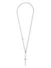 Ellen Conde Cross-pendant Necklace