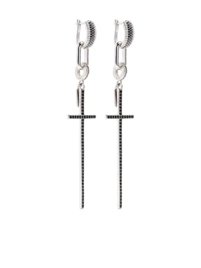 Ellen Conde Crystal-embellished Earrings