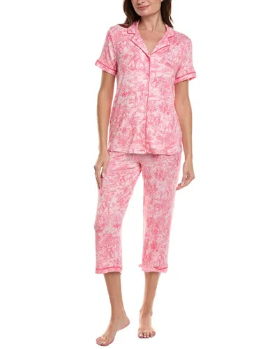 ELLEN TRACY 2PC CROPPED PAJAMA SET
