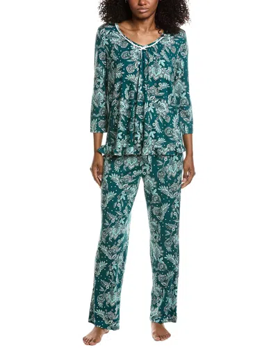 Ellen Tracy 2pc Pajama Set In Gray