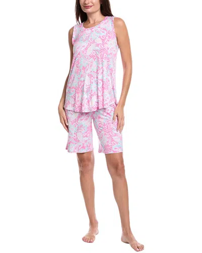 ELLEN TRACY ELLEN TRACY 2PC SHORT & TOP PAJAMA SET