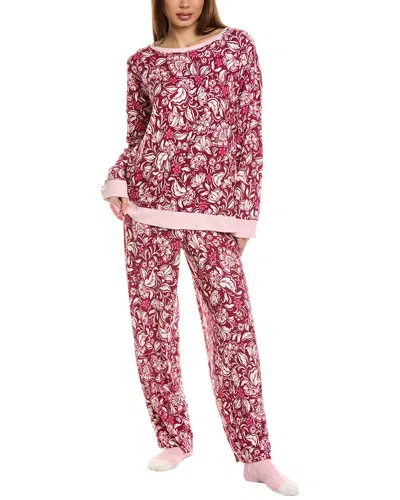 ELLEN TRACY 2PC TOP & PANT PAJAMA SET