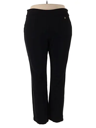 Pre-owned Ellen Tracy Active Pants In Black