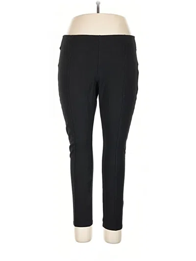 Pre-owned Ellen Tracy Active Pants In Black