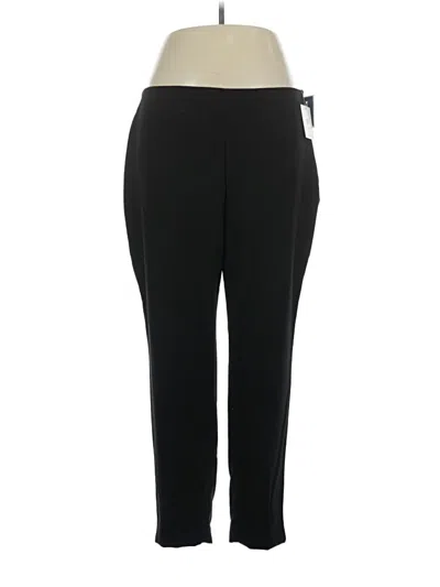Pre-owned Ellen Tracy Active Pants In Black