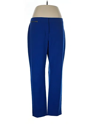 Pre-owned Ellen Tracy Active Pants In Blue