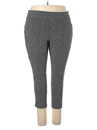 Pre-owned Ellen Tracy Active Pants In Gray