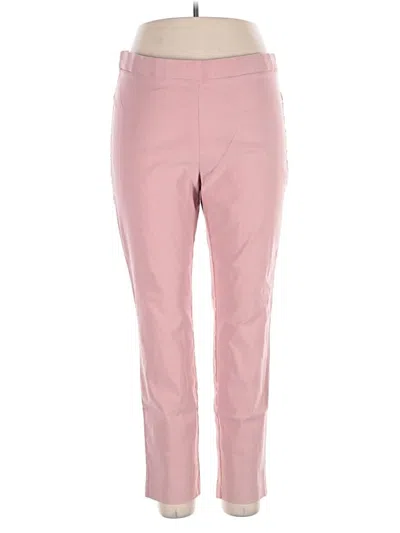 Pre-owned Ellen Tracy Active Pants In Pink