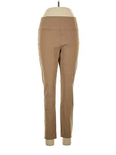 Pre-owned Ellen Tracy Active Pants In Tan