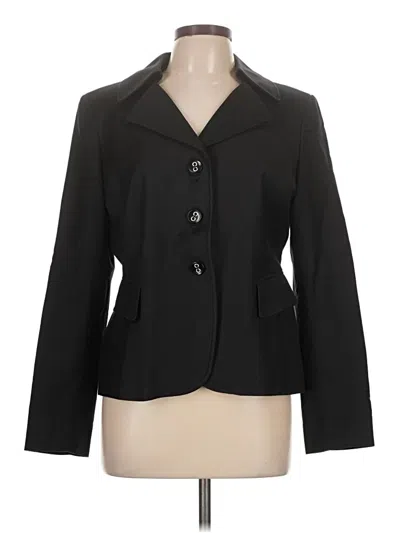 Pre-owned Ellen Tracy Blazer Jacket In Black