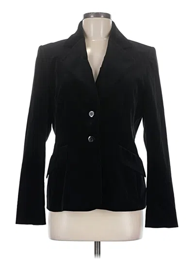 Pre-owned Ellen Tracy Blazer Jacket In Black
