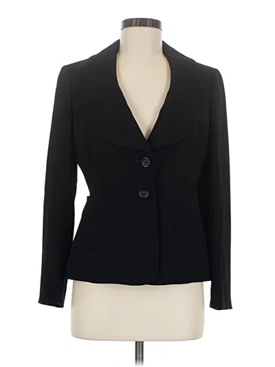 Pre-owned Ellen Tracy Blazer Jacket In Black