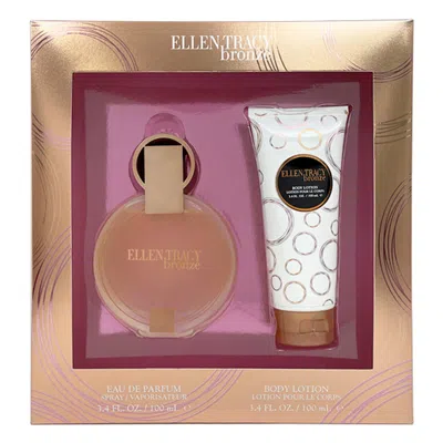 Ellen Tracy Bronze Set - 3.4 oz Edp Spray & 3.4 oz Body Lotion
