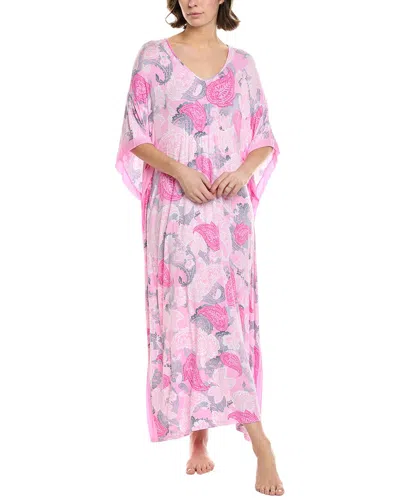 Ellen Tracy Caftan In Pink