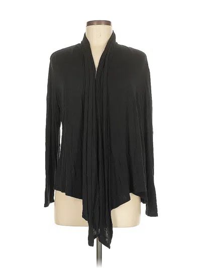 Pre-owned Ellen Tracy Cardigan Sweater In Black