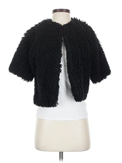 Pre-owned Ellen Tracy Cardigan Sweater In Black