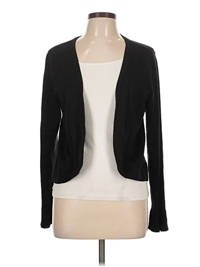 Pre-owned Ellen Tracy Cardigan Sweater In Black