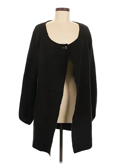 Pre-owned Ellen Tracy Cardigan Sweater In Black