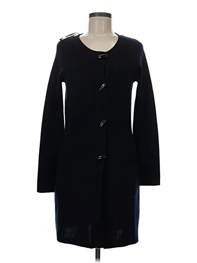 Pre-owned Ellen Tracy Cardigan Sweater In Black