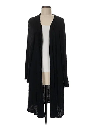 Pre-owned Ellen Tracy Cardigan Sweater In Black
