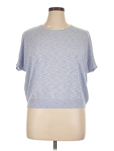 Pre-owned Ellen Tracy Cardigan Sweater In Blue