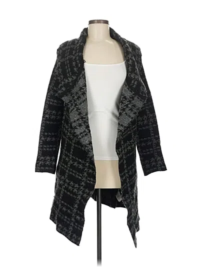 Pre-owned Ellen Tracy Cardigan Sweater In Gray