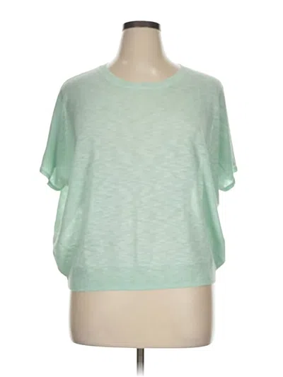 Pre-owned Ellen Tracy Cardigan Sweater In Green