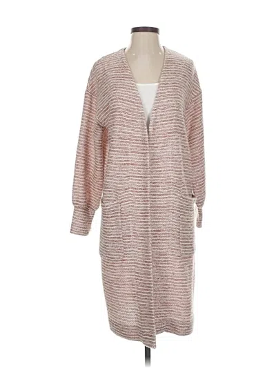 Pre-owned Ellen Tracy Cardigan Sweater In Pink